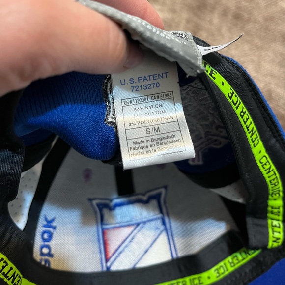 Reebok New York Rangers Hat - Limited Edition Purple & Bright Blue Cap - Picture 8 of 8